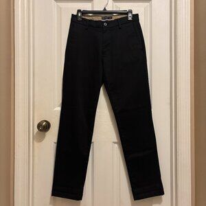 Dockers Signature Khaki Black Slim fit 28x30 Excellent condition!